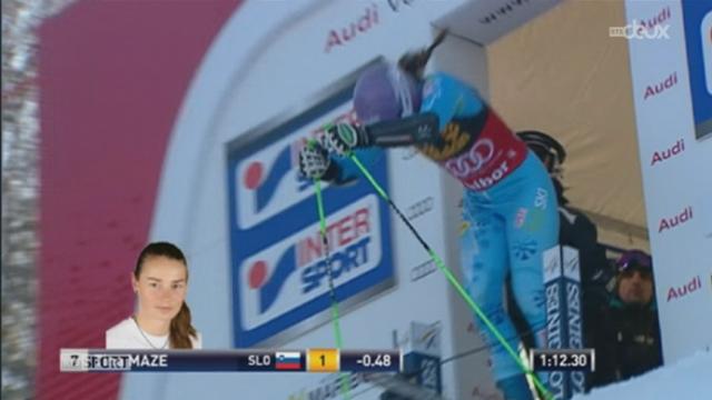 Ski alpin / Maribor : la Slovène Tina Maze se fait voler la vedette par Lindsey Vonn