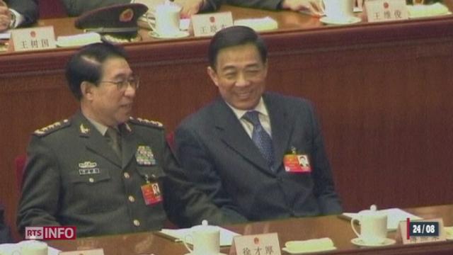 Chine: l'ancien ministre Bo Xilai a reconnu sa part de responsabilité dans un détournement d'argent public