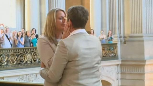 Premier mariage gay à San Francisco