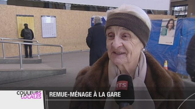 GE: les travaux vont bon train à la gare Cornavin