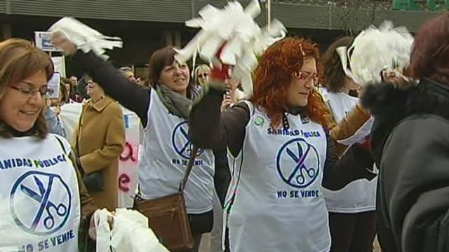 Manifestations en Espagne