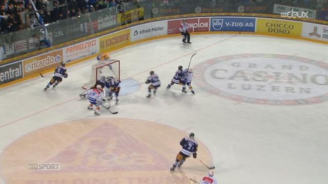 Hockey - LNA (34e j.): Davos perd contre Lugano (2-3) et Zoug perd contre Zurich (1-4) + tableaux de LNA et de LNB