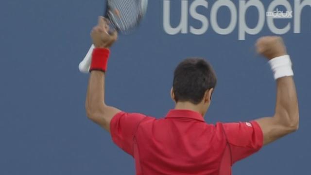 Finale. Novak Djokovic - Rafael Nadal. 2-6 3-2. Le point du tournoi, voir même de l'année avec un rallye de 54 coups ! A voir et à revoir