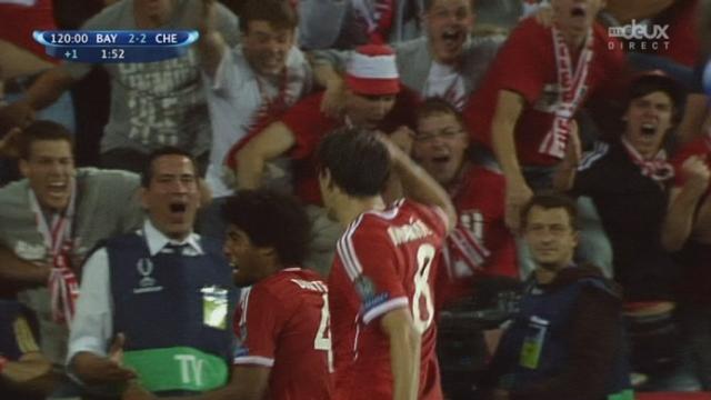 Prague. Bayern - Chelsea (2-2). Prolongation 121e minute: Javi Martinez égalise in extremis!