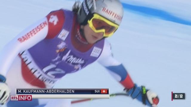 Ski-Coupe du monde: Marianne Kaufmann-Abderhalden crée la surprise à Val d'Isère