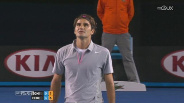 Tennis/Open d'Australie (3ème tour): Federer s'impose face à Tomic (6-4; 7-6; 6-1)