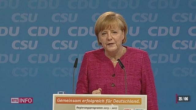 Allemagne: Angela Merkel lance sa campagne électorale