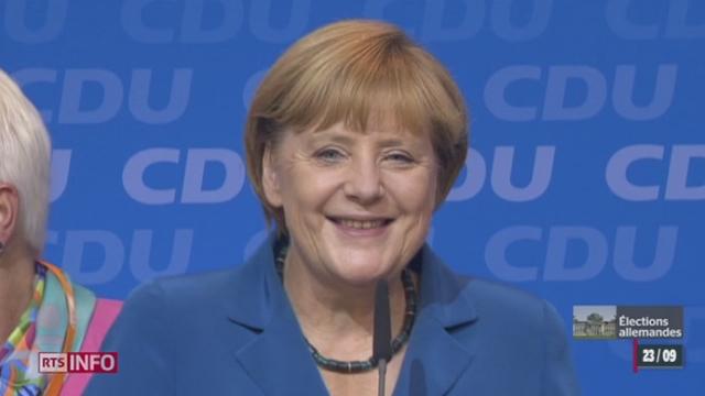 Allemagne: Angela Merkel a été réélue pour un troisième mandat à la chancellerie