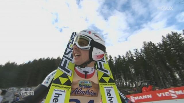 Saut à skis: Simon Ammann termine 3ème sur le tremplin de Titisee-Neustadt (Allemagne)