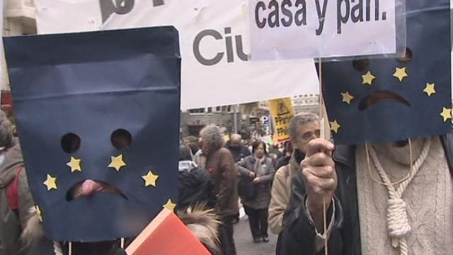 Manifestations en Espagne