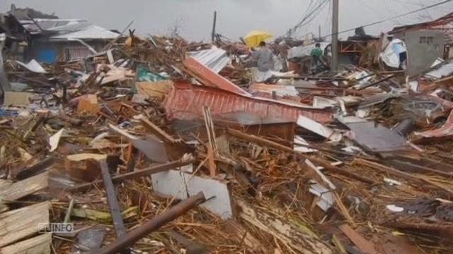 Les dégâts du typhon Haiyan aux Phlippines