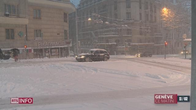 Alors que Genève a été paralysé par la neige, le canton de Vaud s'en est mieux sorti