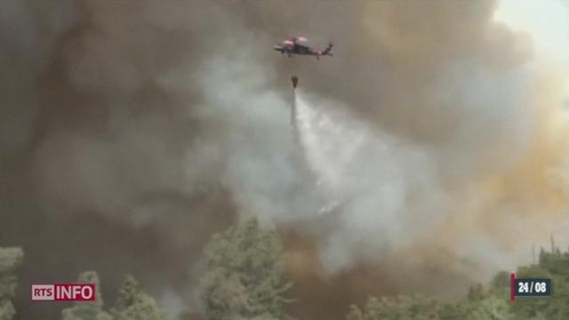 Etats-Unis: le parc Yosemite en Californie est touché par un gigantesque incendie