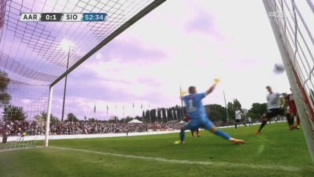 FC Aarau - FC Sion (0-1), 7e journée: Grosse occasion manquée pour l’équipe Aarau
