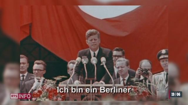 Il y a 50 ans, John Kennedy prononçait son célèbre discours à Berlin