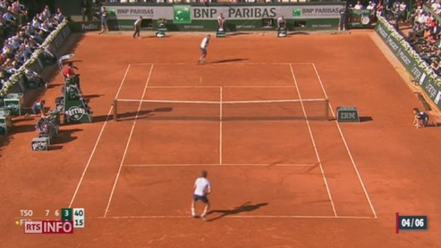 Roland Garros: Federer se fait sortir par Tsonga en quart de finale