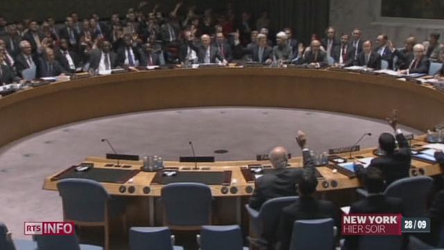 Syrie: la destruction des armes chimiques a été votée par l'ONU