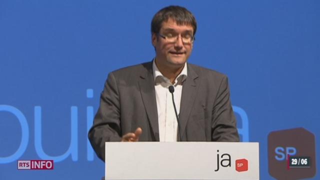 Congrès PS à Fribourg: Christian Levrat s'est livré à une attaque contre le parti libéral-radical (PLR)