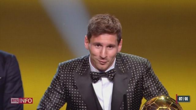 Cérémonie du Ballon d'Or: Lionel Messi est sacré pour la 4ème fois