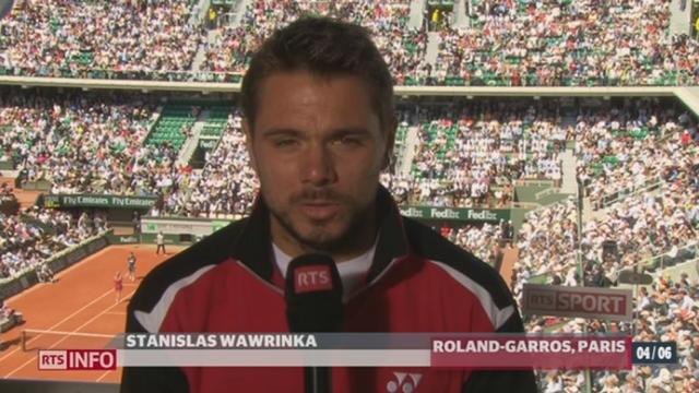 Roland Garros: entretien avec Stanislas Wawrinka avant son match contre Rafael Nadal