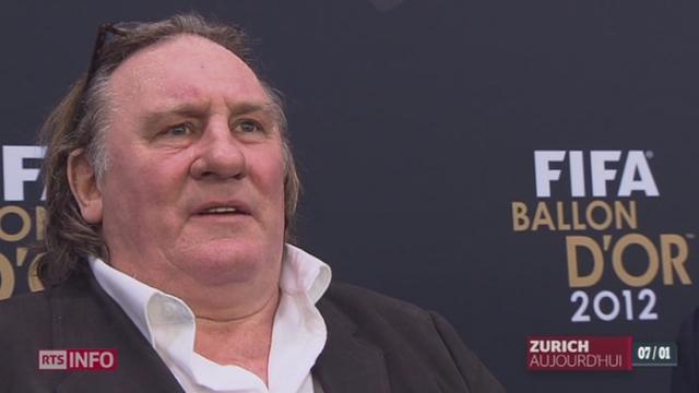 Cérémonie du Ballon d'Or: Gérard Depardieu était présent