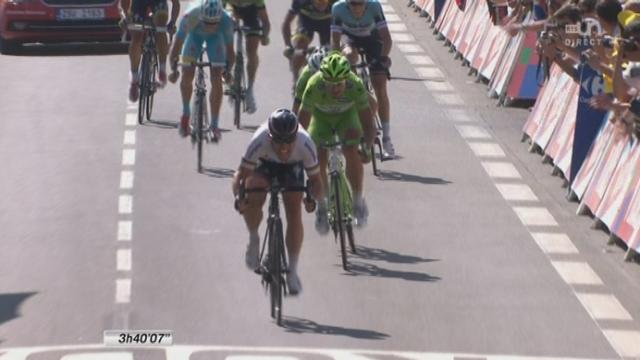 Cyclisme - Tour de France 13e étape: arrivée de Cavendish
