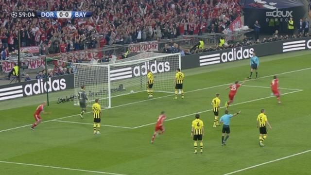 Dortmund - Bayern (0-1): La magnifique passe de Ribéry mène au goal de Mandzukic !