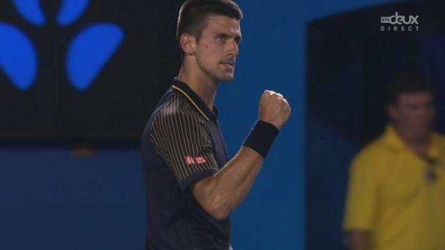 Djokovic - Wawrinka (1-6; 6-5): Djokovic reprend les devants dans cette 2e manche palpitante.