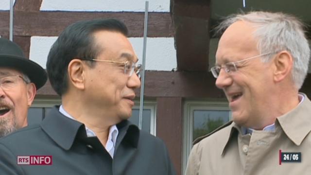 Le premier ministre chinois Li Keqiang en visite en Suisse s'engage pour un accord de libre-échange