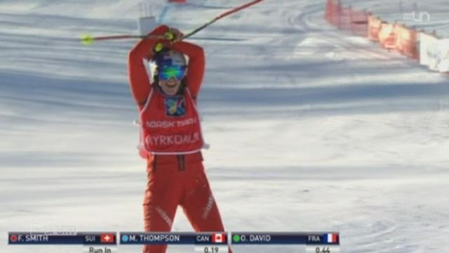 Ski cross: Fanny Smith arrache l'or en Norvège