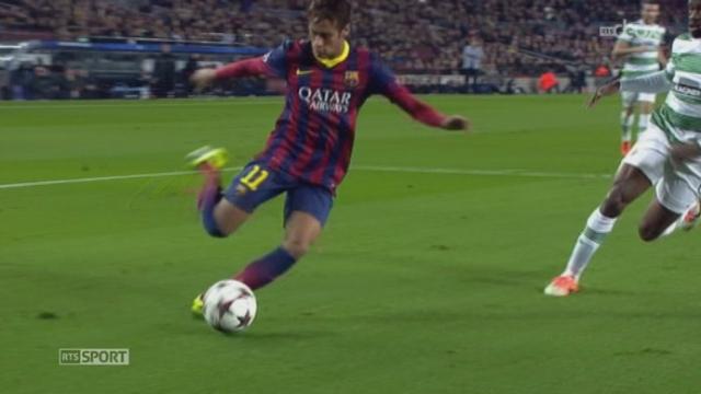 FC Barcelone - Celtic (6-1) le Barça atomise les Ecossais avec notamment le 1er triplé de Neymar sous le maillot "blaugrana"