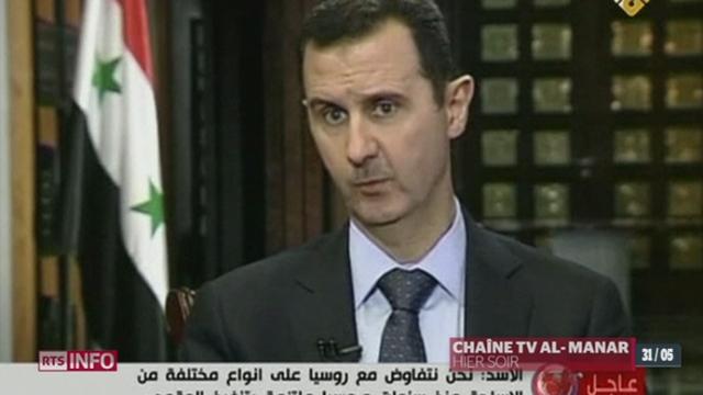 Syrie: Bachar el-Assad confirme l'intention du régime de Damas de participer à la conférence de Genève