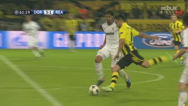 1-2-finale (aller). Borussia Dortmund - Real Madrid. 62e minute: incroyable occasion de but pour Gündogan (Dortmund)