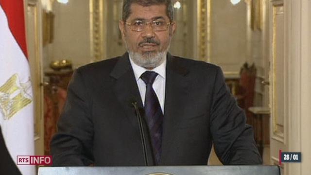 Le président égyptien Mohamed Morsi a décrété l'état d'urgence dans trois provinces