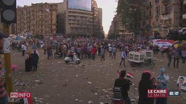 Egypte: le président Morsi a repoussé l'ultimatum lancé par l'armée