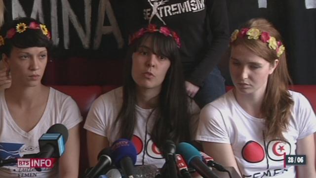 Les trois militantes de Femen n'ont aucun regret