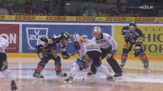 Hockey / Championnat de LNA (42e j.) : grand format de la victoire de Fribourg face à Zug (4-5)