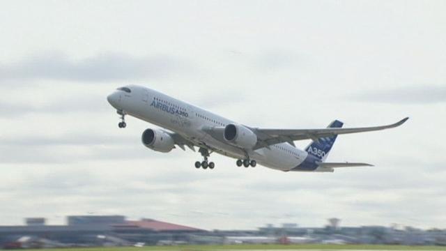 Premier vol d'essai pour l'A350