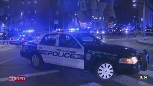 La chasse à l'homme a commencé après le meurtre d'un policier sur le campus d'une université près de Boston