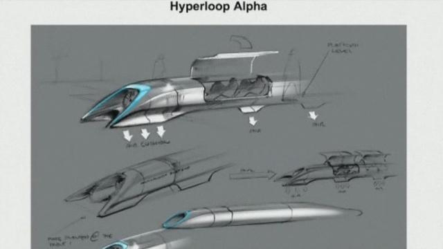 Un train supersonique en préparation en Californie