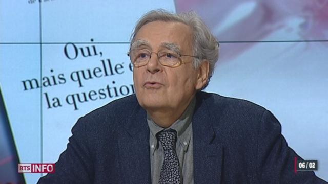 L'invité culturel: Bernard Pivot présente son dernier livre "Oui, mais quelle est la question?"