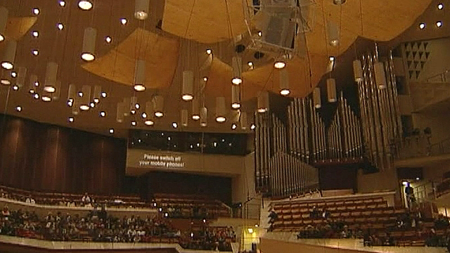 L'OSR à la Philharmonie de Berlin. [RTS]