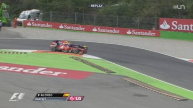 Formule 1 / Grand prix d’Italie: à Monza Sebastian Vettel s’impose devant Fernando Alonso