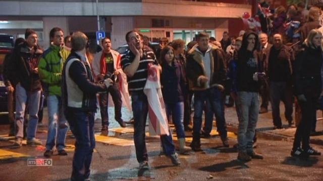 Altercations entre pro-jurassiens et pro-bernois à Moutier