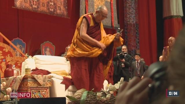 Le Dalaï-lama était samedi à Fribourg
