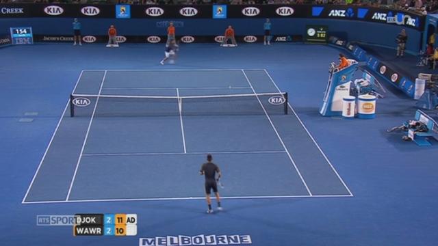 Tennis / Open d'Australie : Wawrinka s'incline face à Djokovic après 5 heures de match (1-6; 7-5; 6-4; 6-7; 12-10) + itw. Stanislals Wawrinka