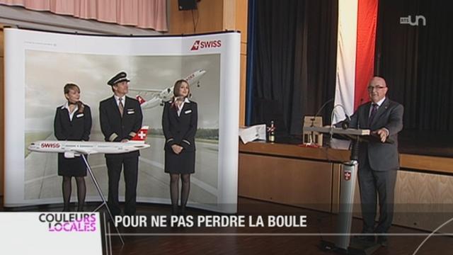 VD: la compagnie «Swiss» a renommé l'un de ses avions du nom de la commune de Saint-Prex