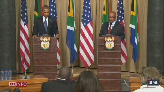 Afrique du sud: la rencontre entre Barack Obama et Nelson Mandela n'a pas eu lieu