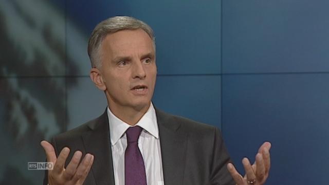 Didier Burkhalter: "L'initiative de l'UDC remet en cause le succès suisse"