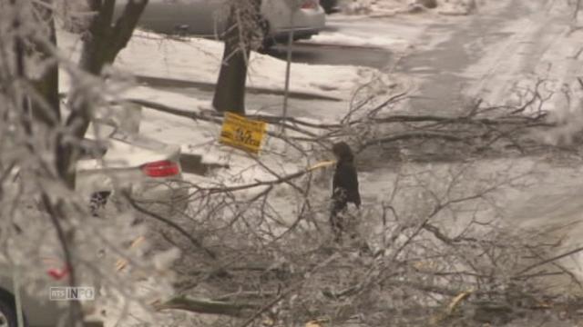 Toronto paralysée par le froid et la neige